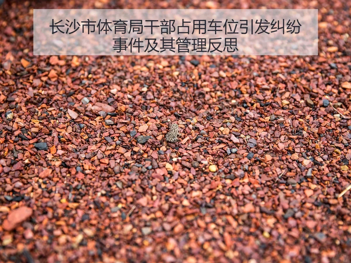 长沙市体育局干部占用车位引发纠纷事件及其管理反思